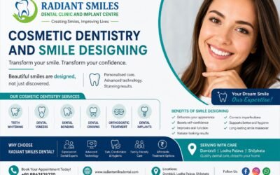 Cosmetic Dentistry and Smile Designing – Transform Your Smile with Confidence